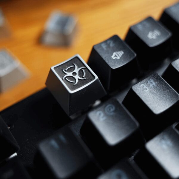 Deep Engraved ESC/R4 Artisan Keycap for Cherry MX Mechanical Keyboard
