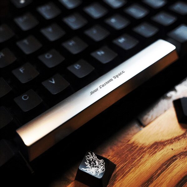 Deep Engraved Blank Space Keycap for Cherry MX Mechanical Keyboard